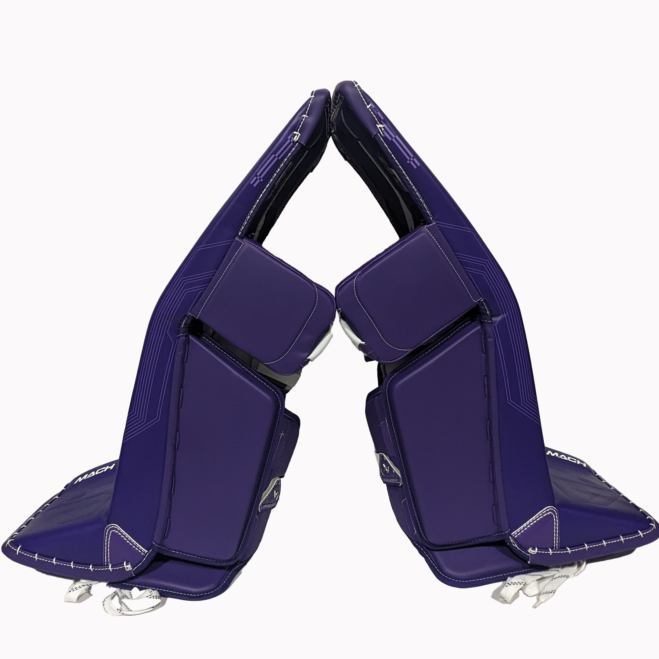 Bauer Supreme Mach - Ensemble de protections de gardien senior Pro Stock (violet)